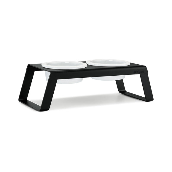Desco Dog Feeder with Porcelain Bowl