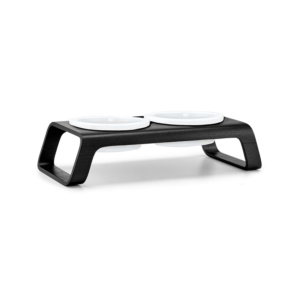 Desco Dog Feeder with Porcelain Bowl