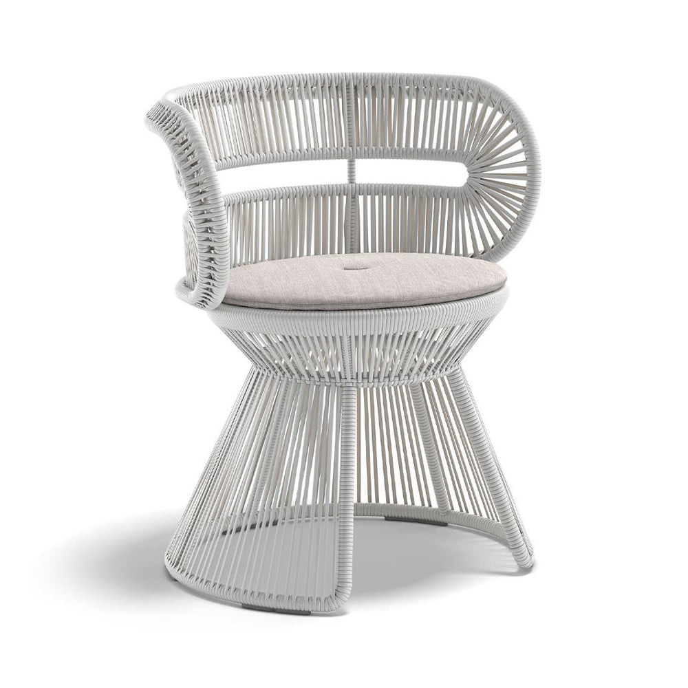 CIRQL NU Outdoor Armchair with Central Base