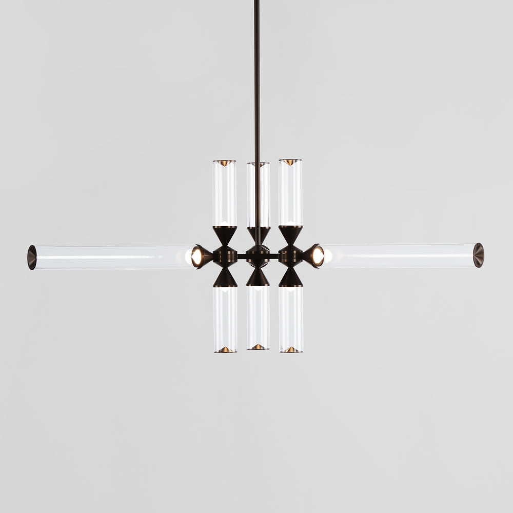 Castle 9-Light LED Chandelier