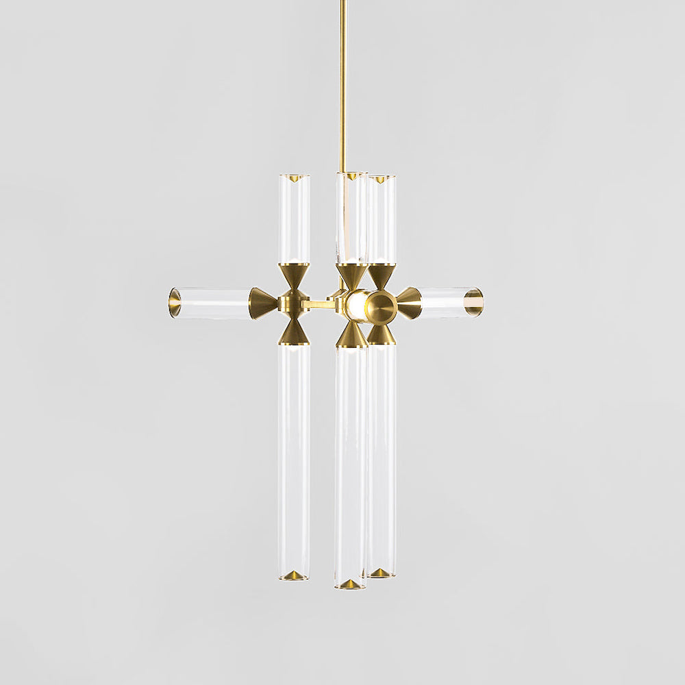 Castle 9-Light LED Chandelier