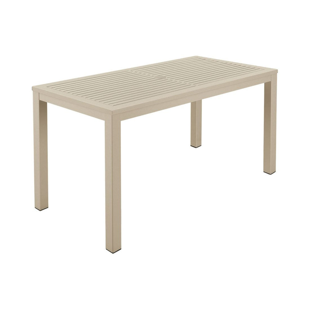 Aura Aluminum Rectangular Outdoor Dining Table