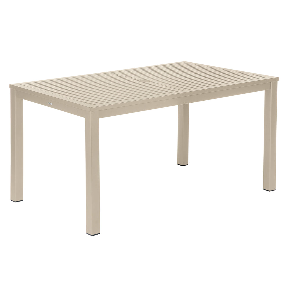 Aura Aluminum Rectangular Outdoor Dining Table
