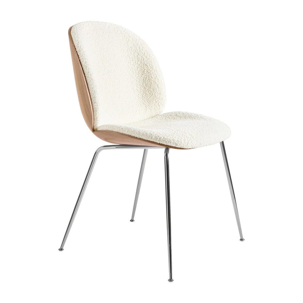 Beetle 3D Veneer Front Upholstered Dining Chair