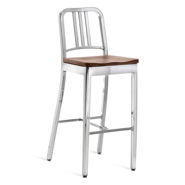 Navy Bar and Counter Stool