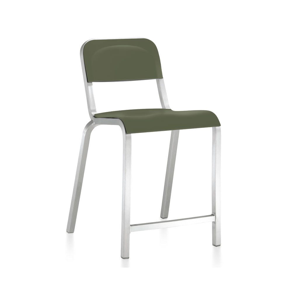 1951 Bar and Counter Stool with Metal Seat