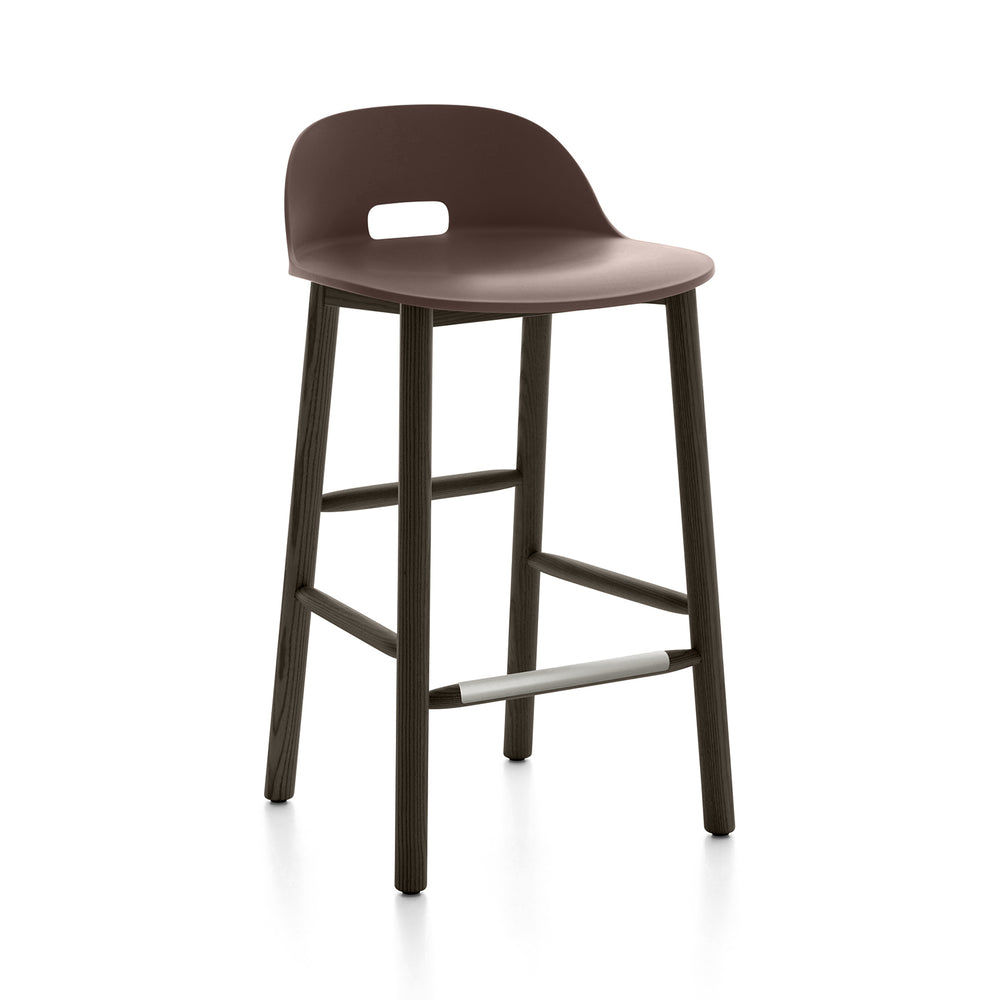 Alfi Low Back Bar and Counter Stool