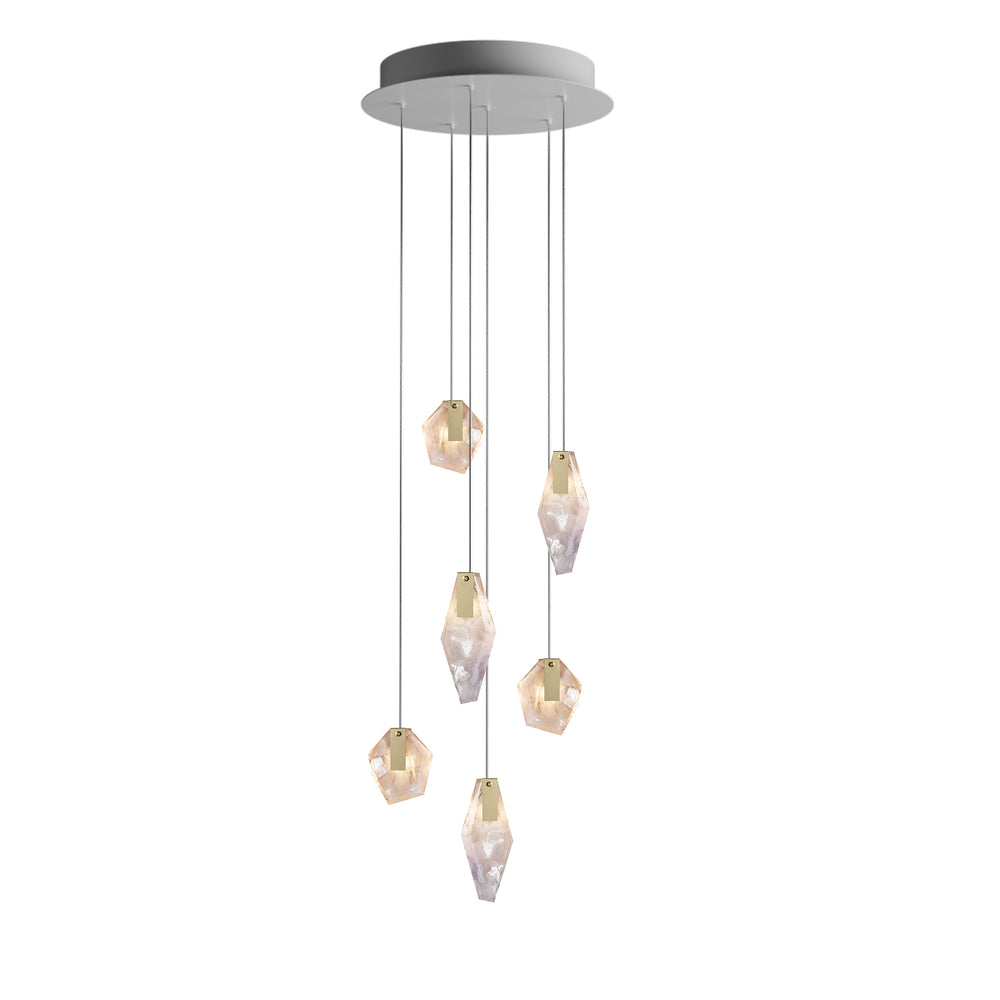 Fragments Round LED Chandelier