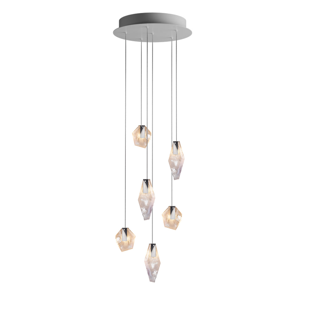 Fragments Round LED Chandelier