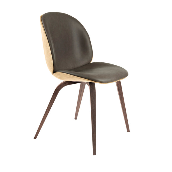 Beetle 3D Veneer Front Upholstered Dining Chair