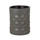 Rabitti 1969 Mondina Leather and Metal Bin