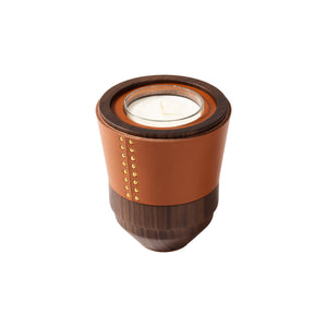 Rabitti 1969 Toiles De Noyer Candle Holder