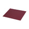 Giobagnara x Rudi Pitagora Rectangular Placemat  option T23 Red/Smooth / Large: 19.5 in width