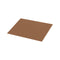 Giobagnara x Rudi Pitagora Rectangular Placemat  option T24 Cognac/Smooth / Small: 16.5 in width