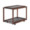 Jeremy Serving Trolley  option H20 Black/Walnut