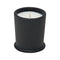 Leather Candle Holder  option V19 Graphite