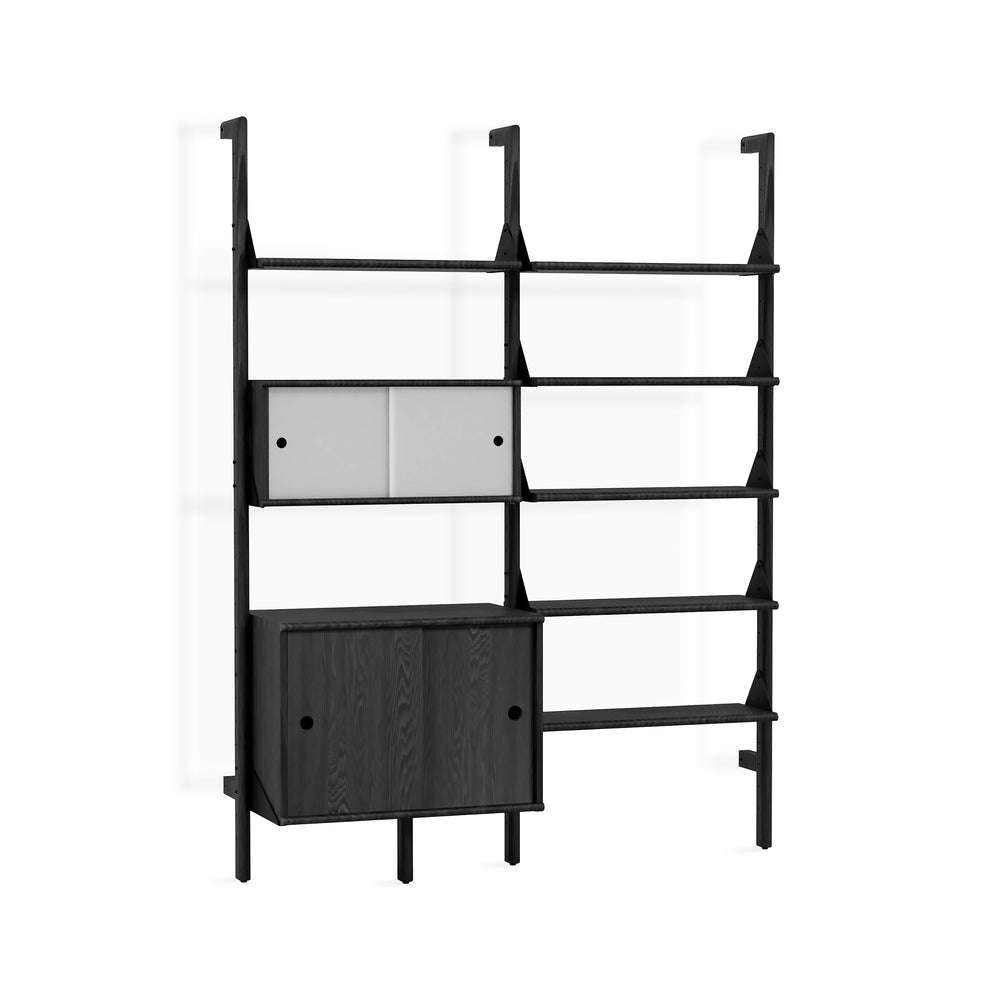 Branch-2 Bookshelf with Multi-Storage
