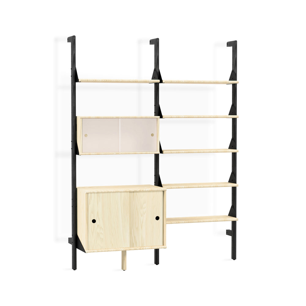 Branch-2 Bookshelf with Multi-Storage