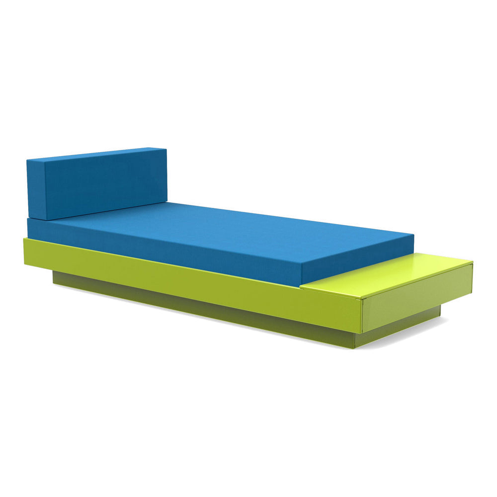 Platform One Outdoor Chaise Lounge with Table