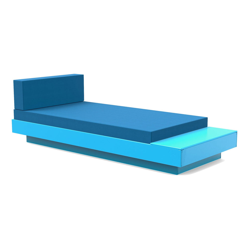 Platform One Outdoor Chaise Lounge with Table