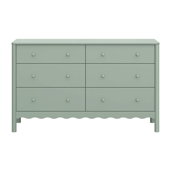 Swell 6-Drawer Assembled Dresser