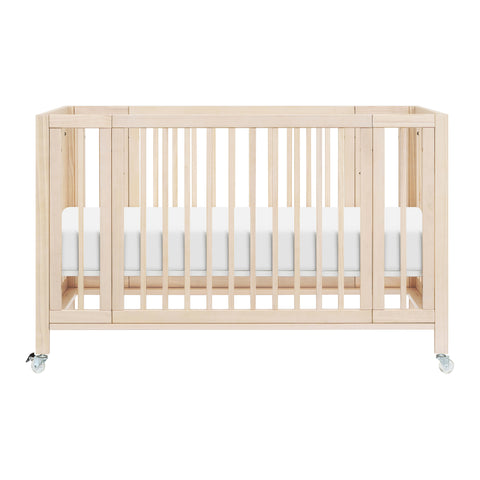 Rolli 9-in-1 Convertible All-Stages Crib with Bassinet and Toddler Bed Conversion Kits