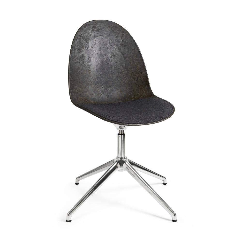 Eternity Swivel Chair with Upholstered Seat