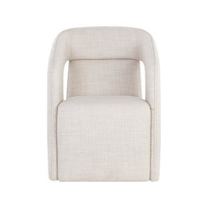 Kendrick Wheeled Dining Armchair