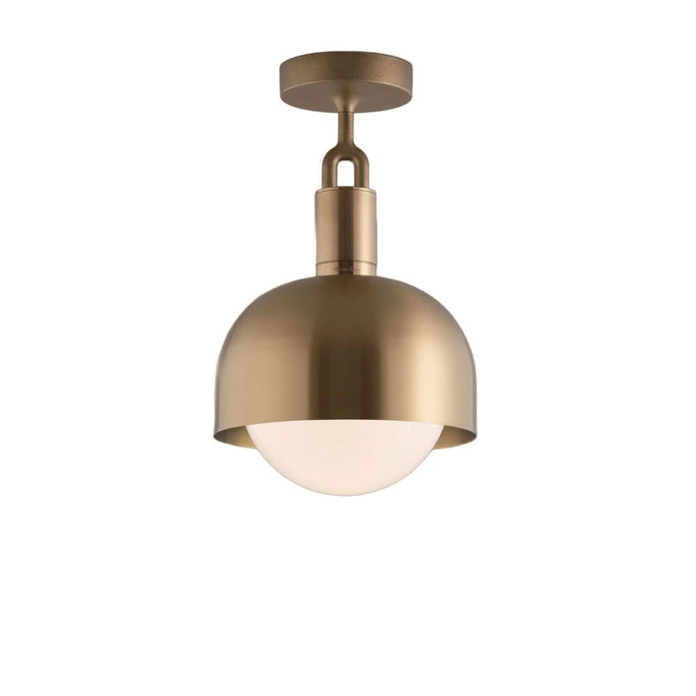 Forked Semi Flush Mount