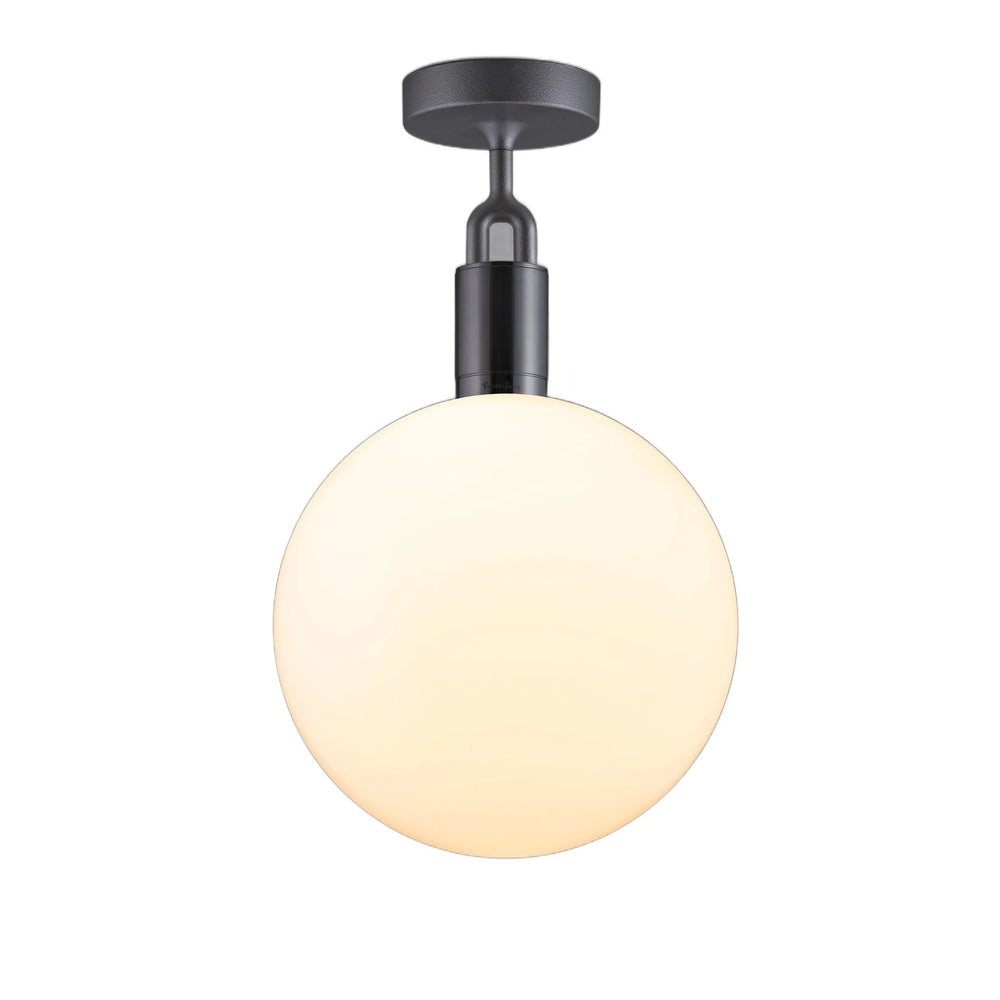 Forked Globe Semi Flush Mount