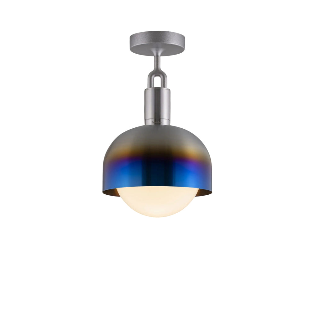 Forked Semi Flush Mount