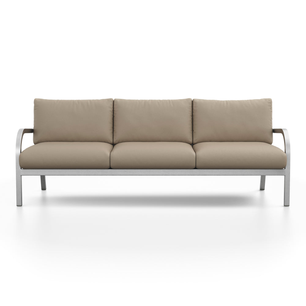 Navy Outdoor 3-Seater Sofa