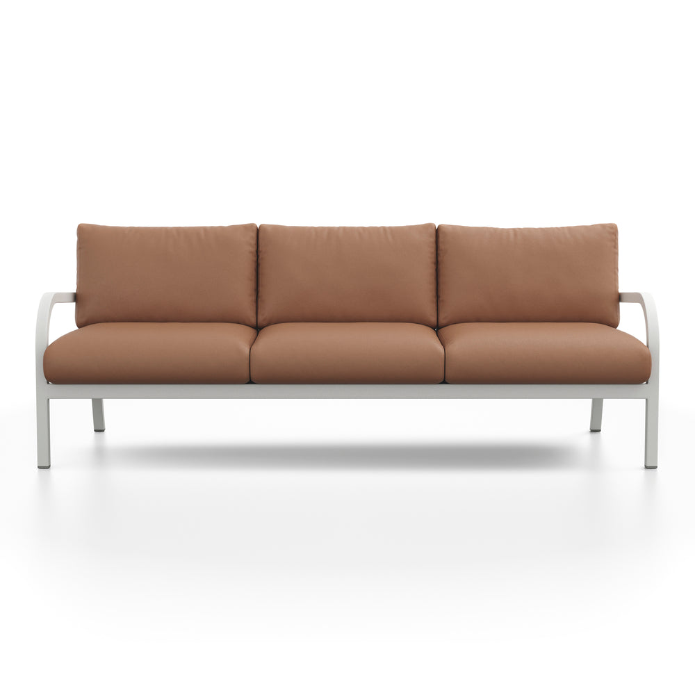 Navy Outdoor 3-Seater Sofa