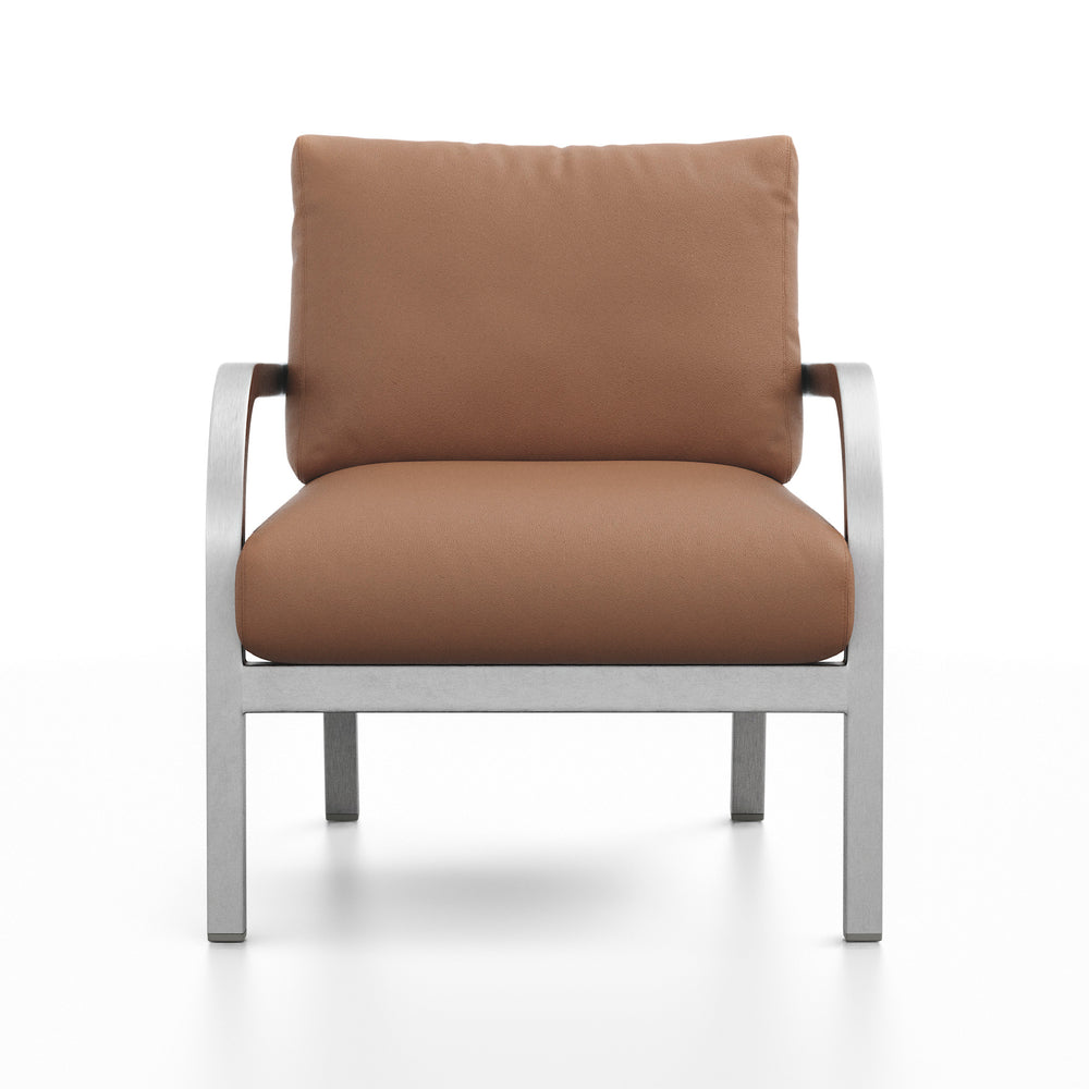 Navy Outdoor Lounge Armchair