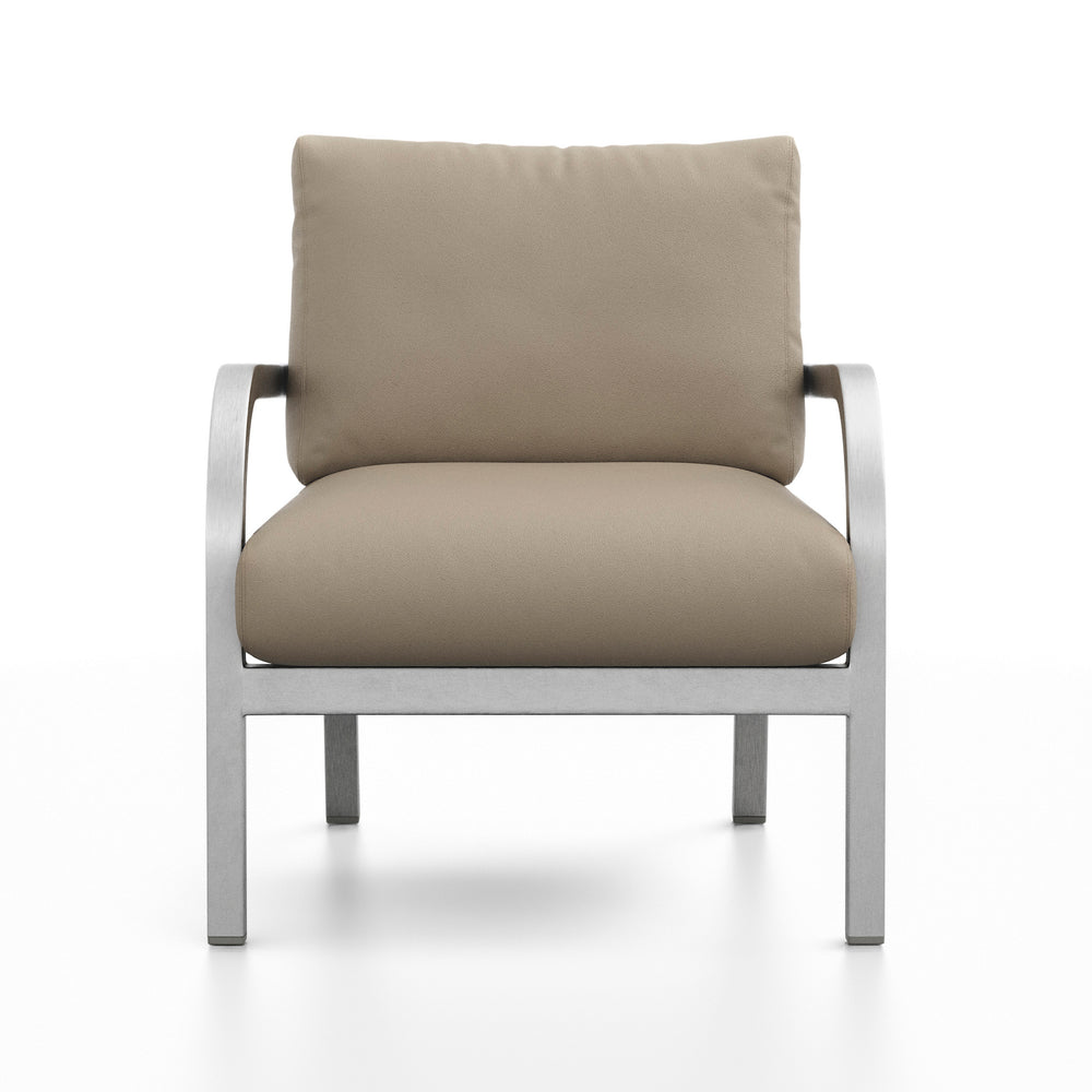 Navy Outdoor Lounge Armchair