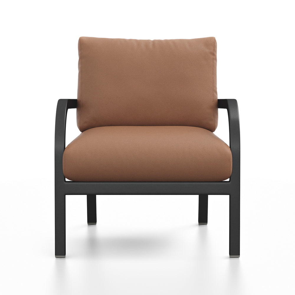 Navy Outdoor Lounge Armchair