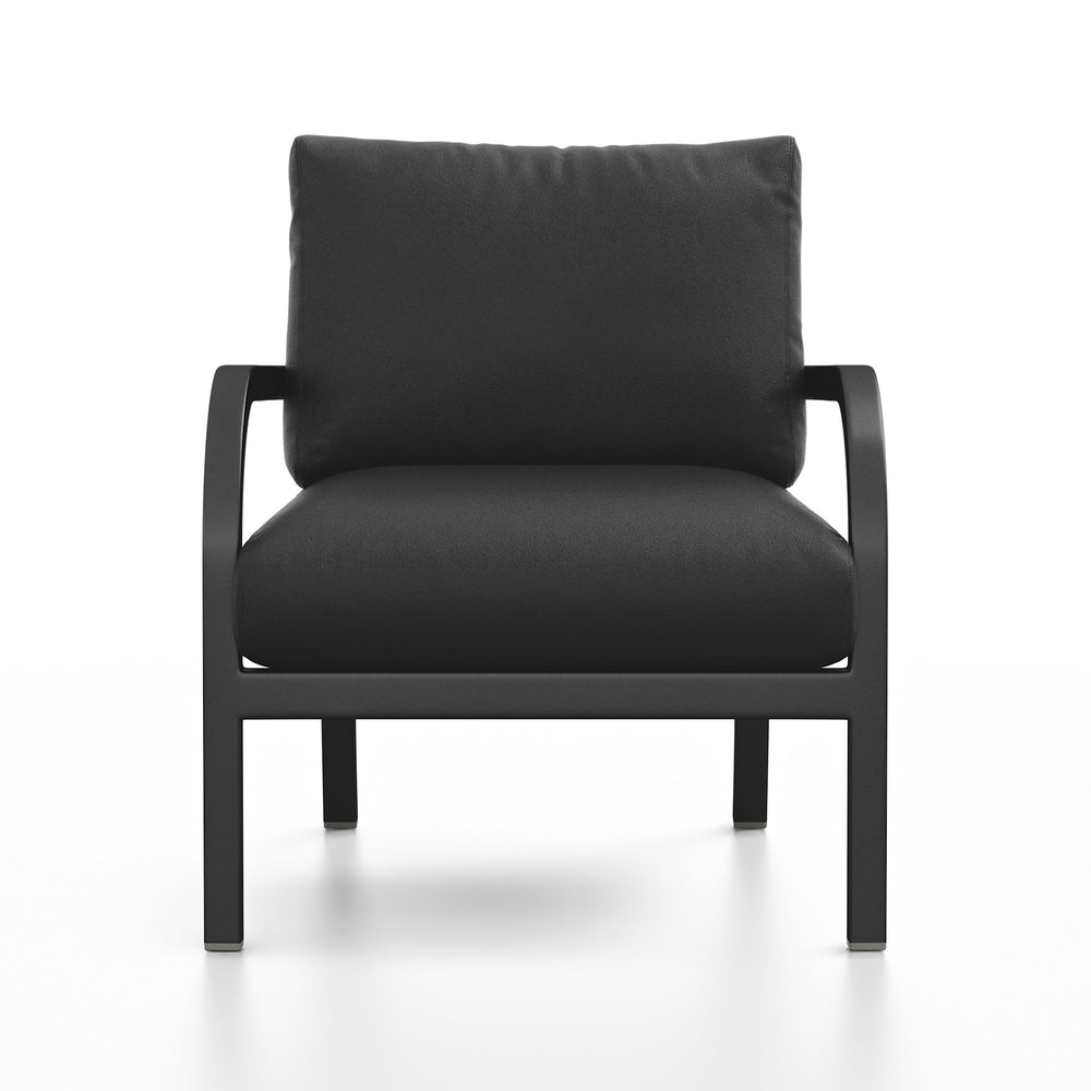 Navy Outdoor Lounge Armchair