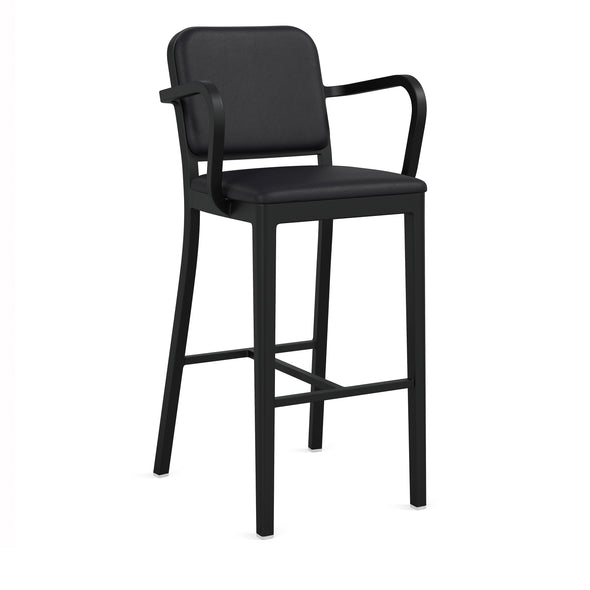 Navy Officer Stool with Arms