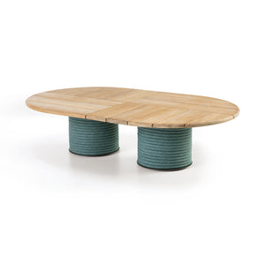 Patio Outdoor Oval Coffee Table