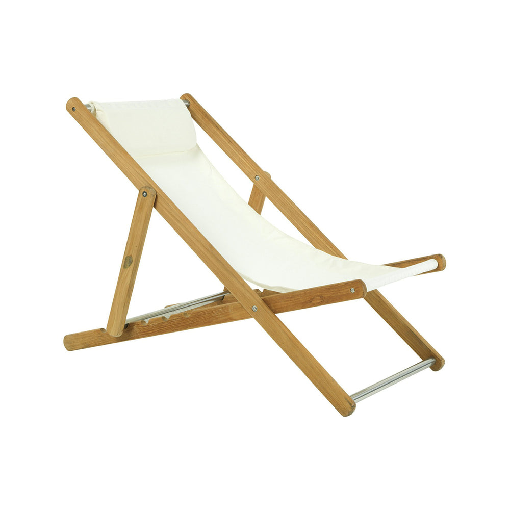 Elle Outdoor Adjustable Deck Chair