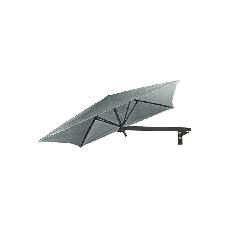 Umbrosa Paraflex Wallflex Square Wall-Mount Umbrella