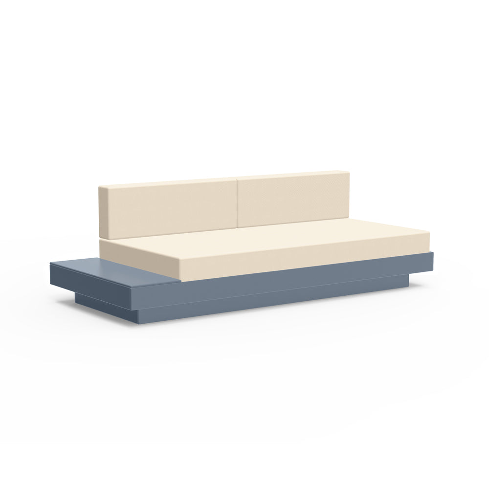 Platform One Outdoor Sofa with Left or Right Table