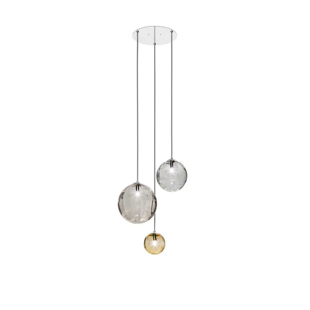 Puppet Round Multi-Light Pendant Light