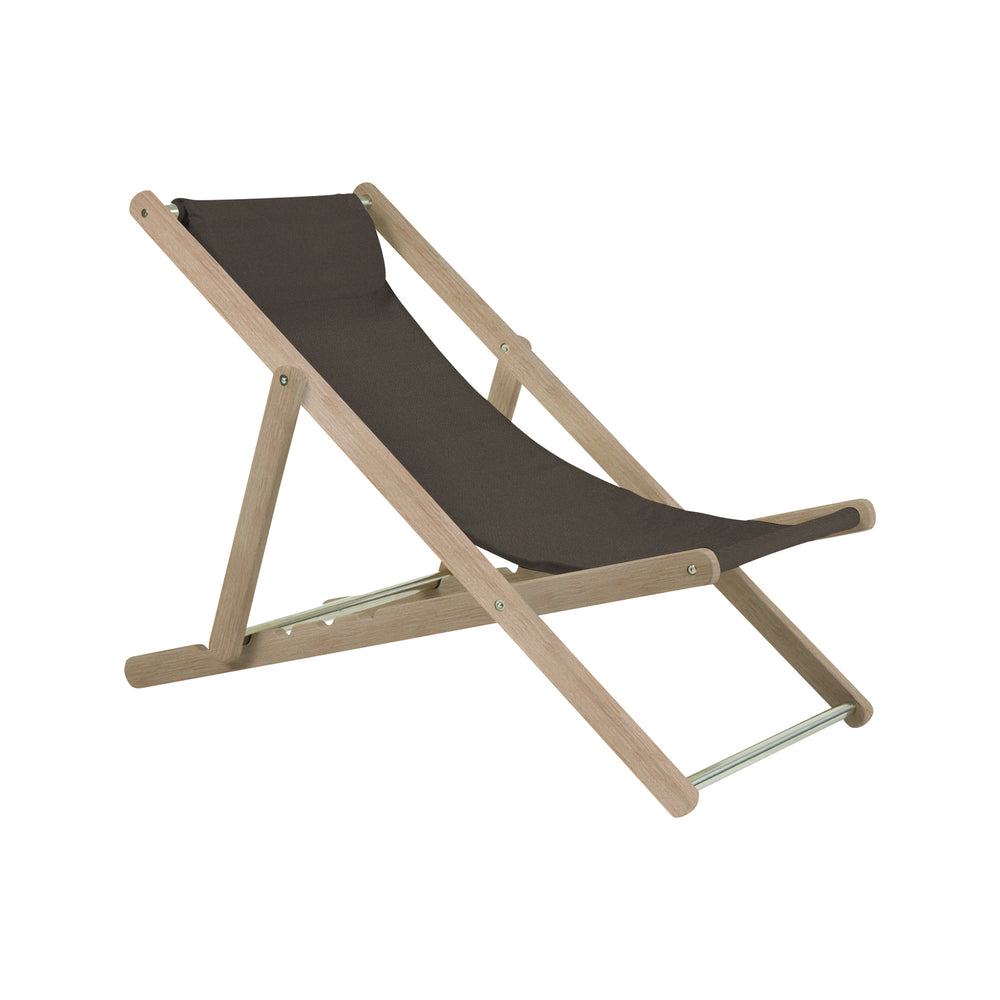 Elle Outdoor Adjustable Deck Chair