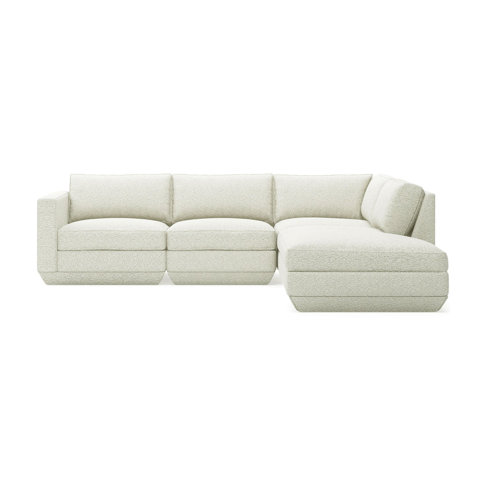 Podium Modular 4-piece Lounge Sectional A
