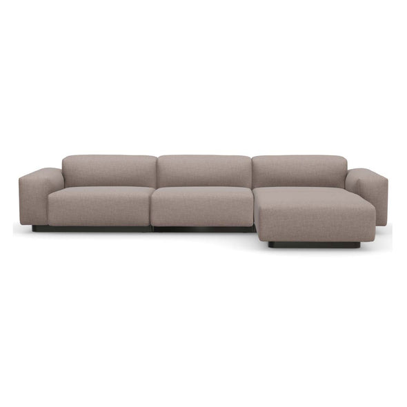 Soft Modular 3-Seater Sofa with Chaise Longue