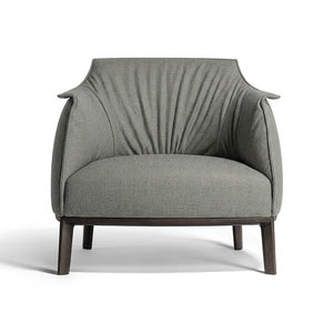 Archibald Armchair with Wood Legs