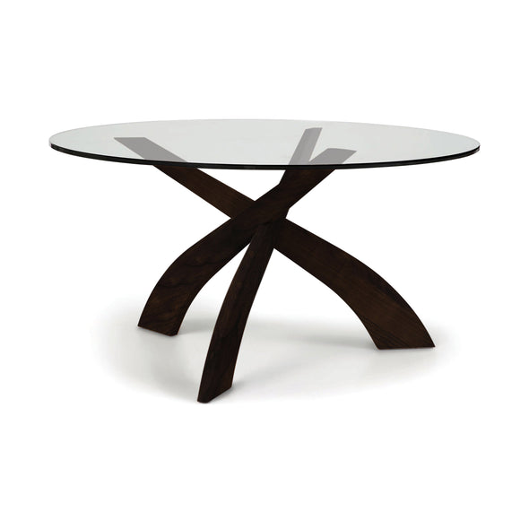 Entwine Glass Top Chat Height Table