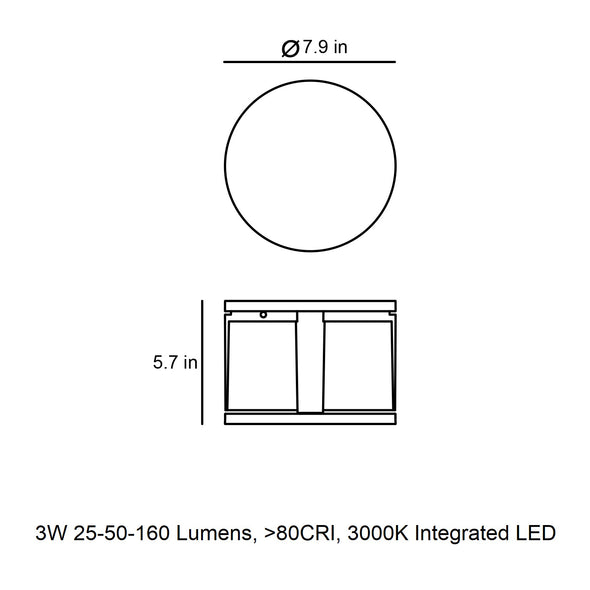 Swing Outdoor LED Solar Bollard Light