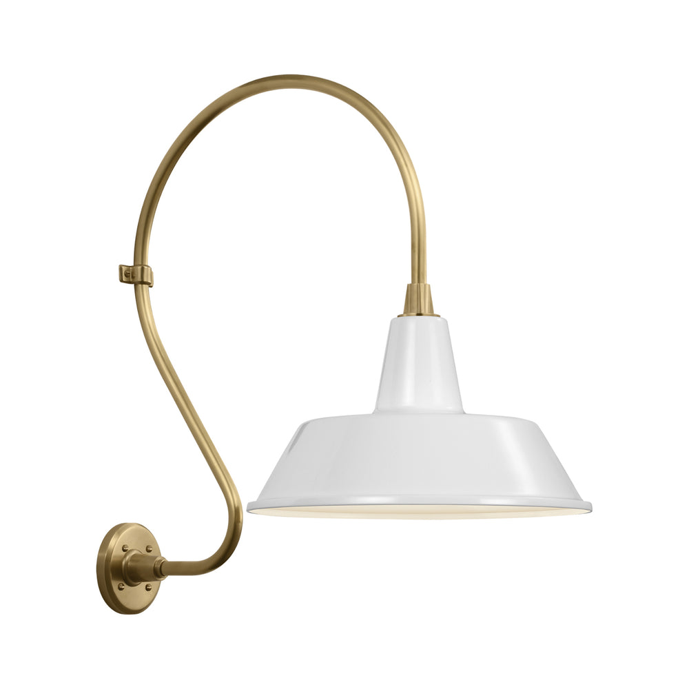 Visual Comfort Signature x Thomas O'Brien Academy Larrabee Barn Outdoor Wall Light
